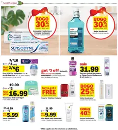 Preview of Meijer weekly ads valid from 12.11.2025 | Page: 31 | Products: Brush, Toothpaste, Body Wash
