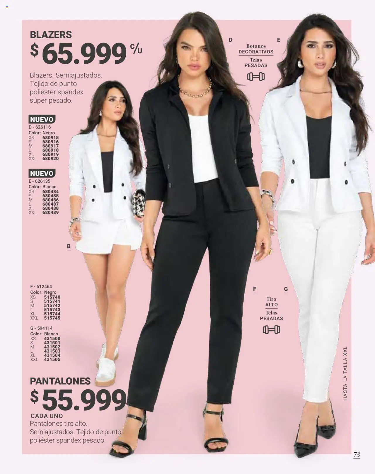 Carmel revista - valida desde el 01.09.2025 | Página: 74 | Productos: Pantalones