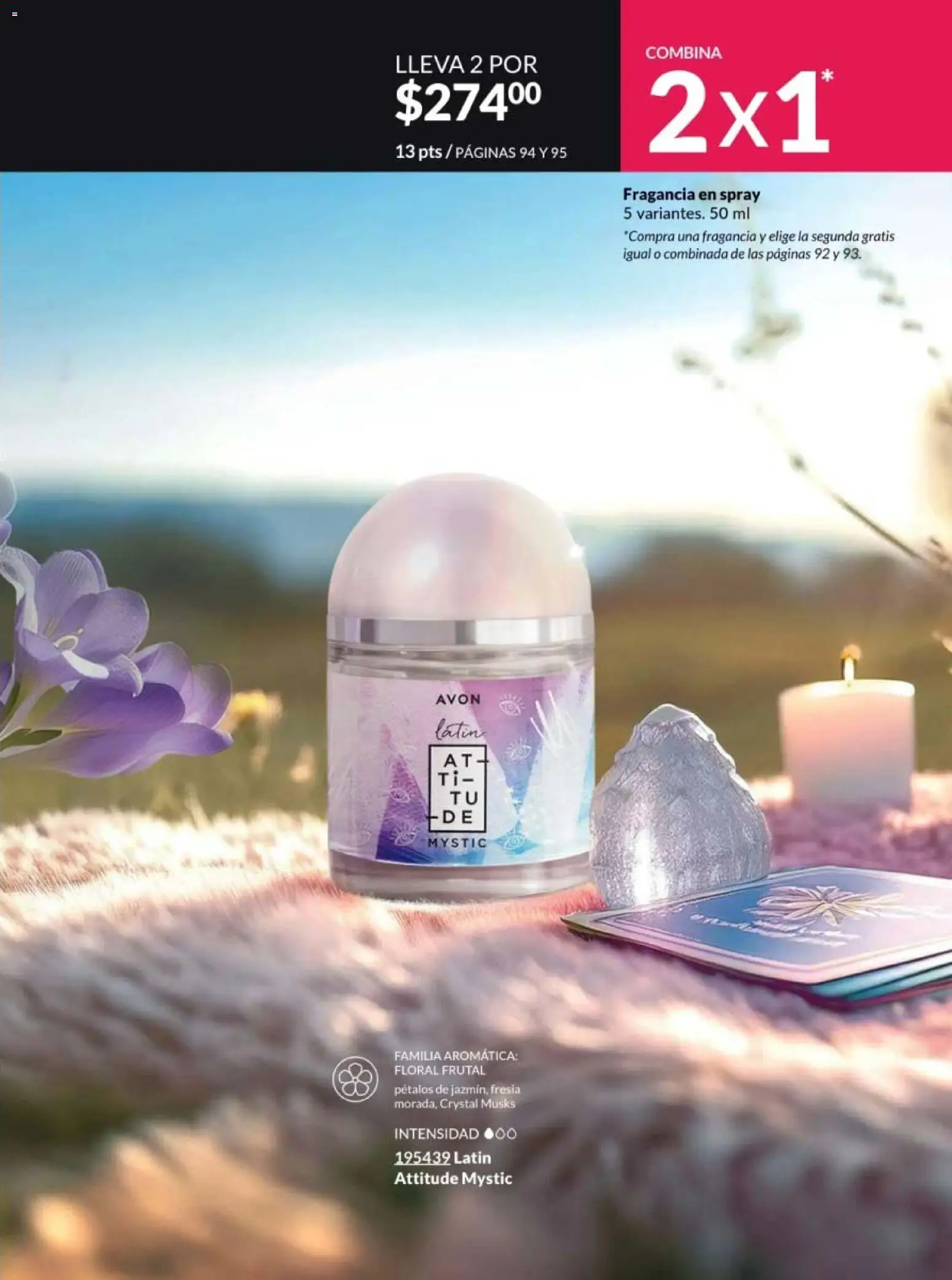Nuevas ofertas de AVON válidas en toda la República Mexicana desde el 13.03.2026. ¡Encuentra las mejores ofertas en AVON campaña 5 2026! | Página: 95 | Productos: Fragancia