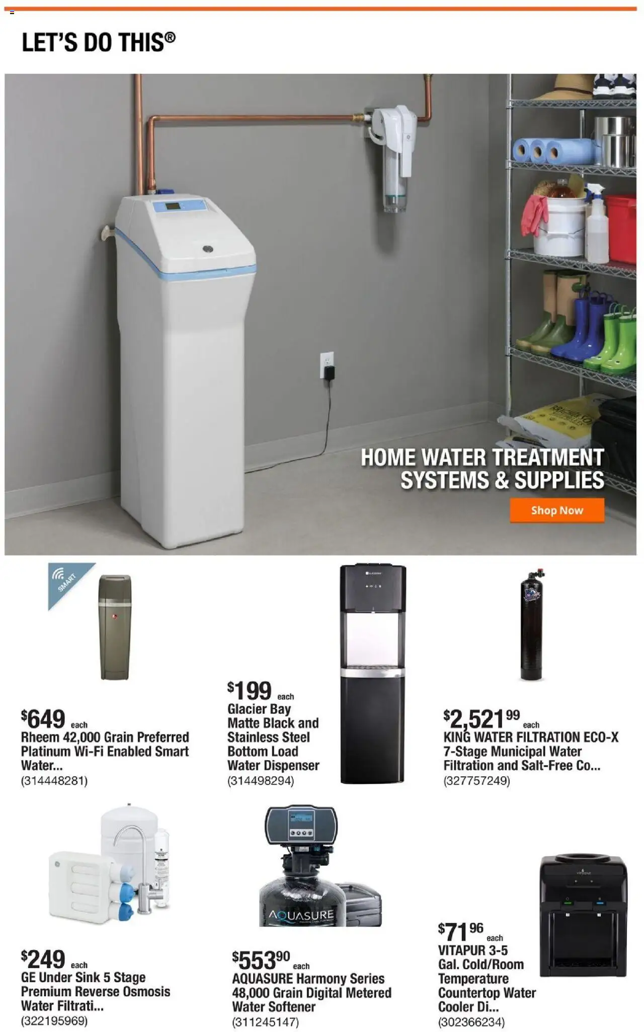 Home Depot Weekly Ad - FL - valid from 09.10.2025 | Page: 3 | Products: Water