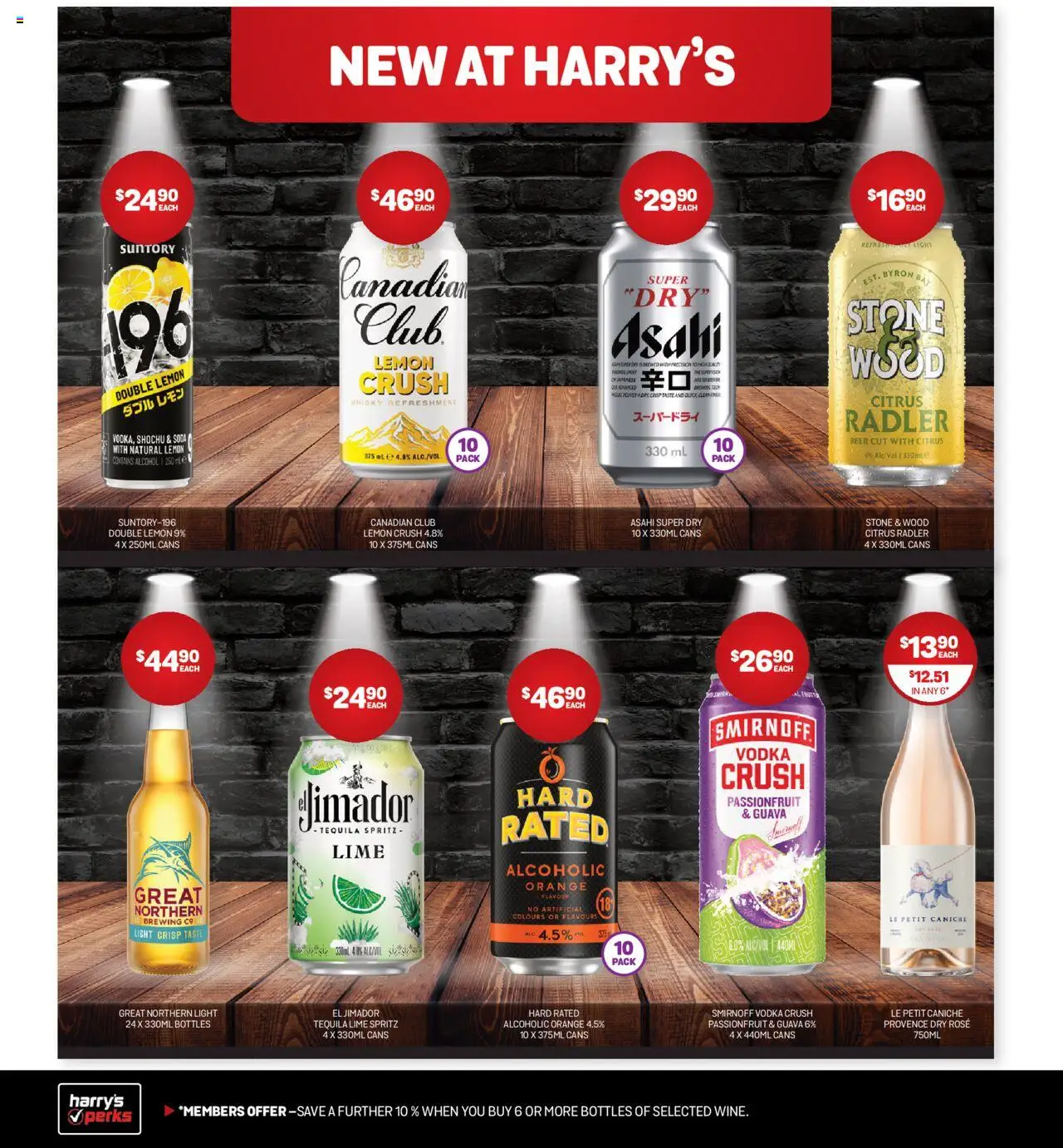 Harry Brown catalogue - valid from 13.08.2025 | Page: 6 | Products: Light, Beer, Passionfruit, Lime