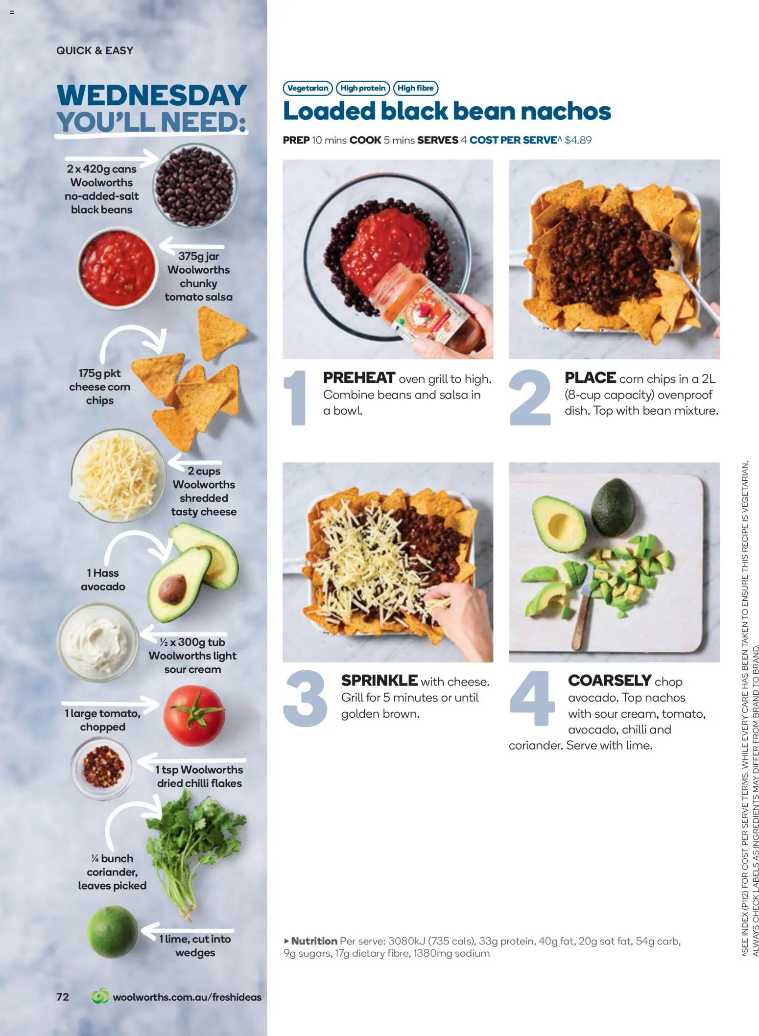 Woolworths catalogue - valid from 01.11.2025 | Page: 72 | Products: Chips, Cream, Avocado, Grill