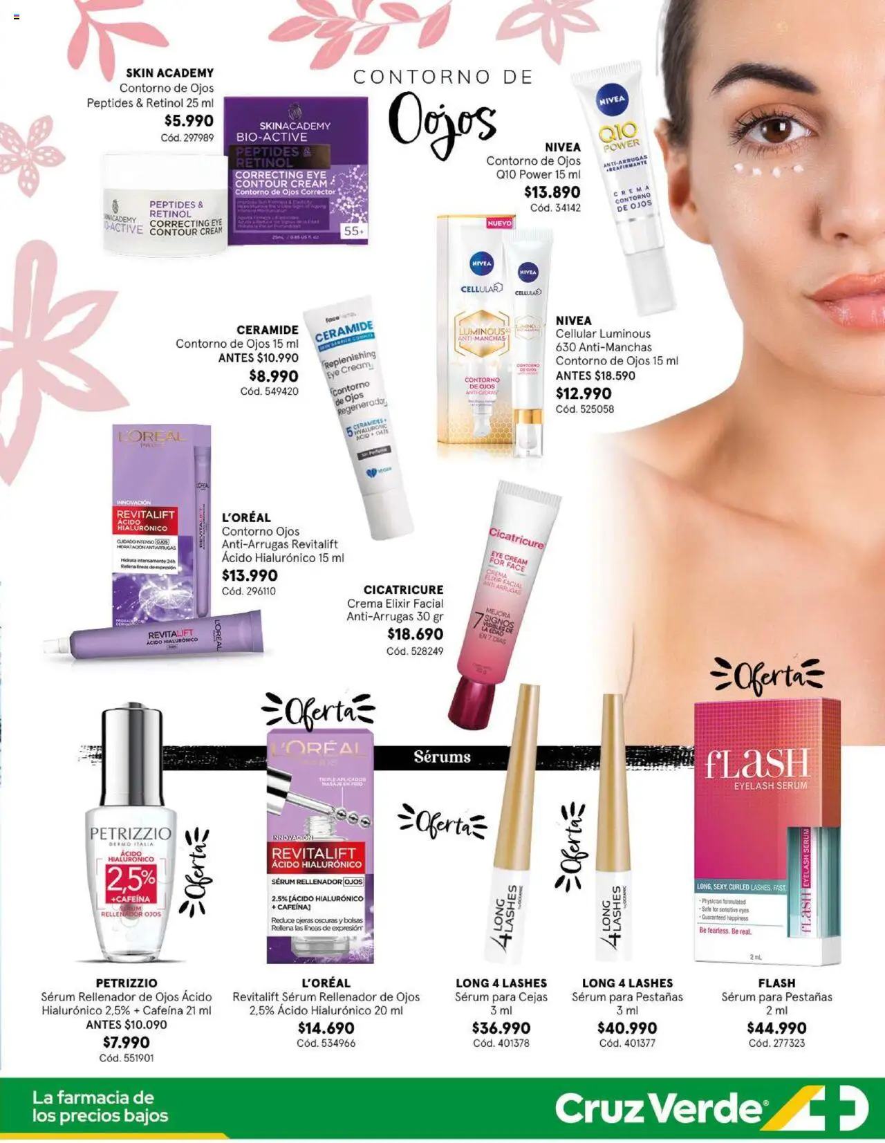 Cruz Verde Descuentos │ válido desde el 01.10.2025 | Página: 27 | Productos: Contorno, Huevo, Crema, Contorno de ojos