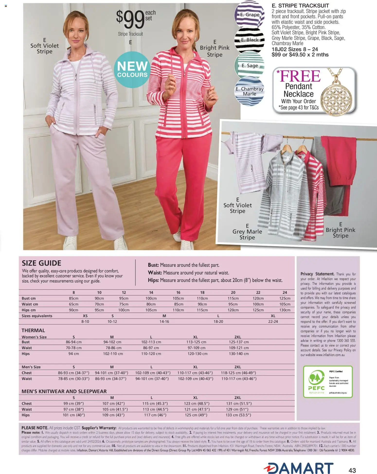 Innovations catalogue - valid from 07.01.2026 | Page: 55 | Products: Sleepwear, Pants, Date, Domestic