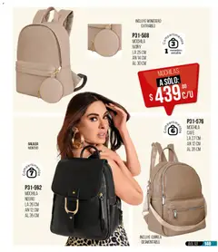 Vista previa de Cklass catálogo Rebajas Navideñas Calzado, nuevo folleto de la tienda, válido en México a partir del 30.11.2025 | Página: 572 | Productos: Monedero, Bolso, Mochila, Café