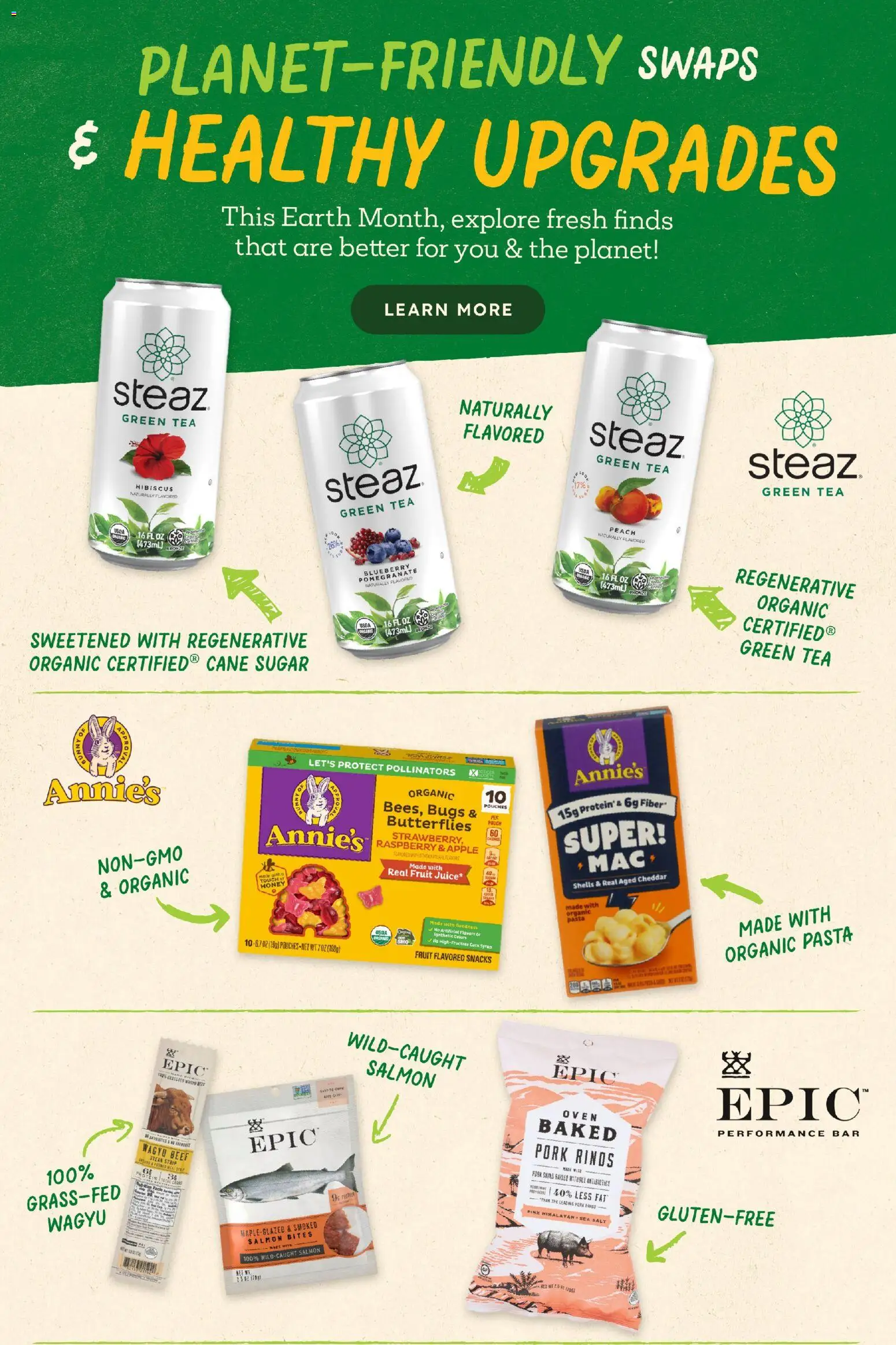 Sprouts Monthly Ad - valid from 25.03.2026 | Page: 5 | Products: Corn, Beef, Salt, Oven