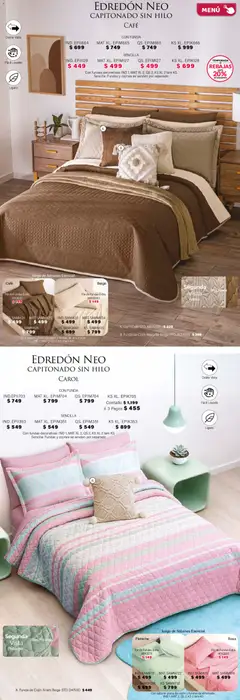 Vista previa de Colchas Concord catálogo, nuevo folleto de la tienda, válido en México a partir del 01.02.2026 | Página: 57