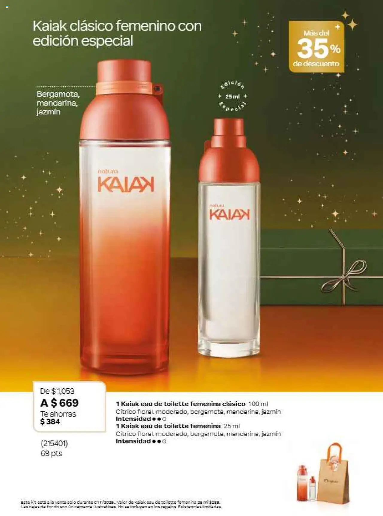 Nuevas ofertas de Natura válidas en toda la República Mexicana desde el 22.11.2025. ¡Encuentra las mejores ofertas en Natura campaña 17 2025! | Página: 22 | Productos: Té, Eau de toilette