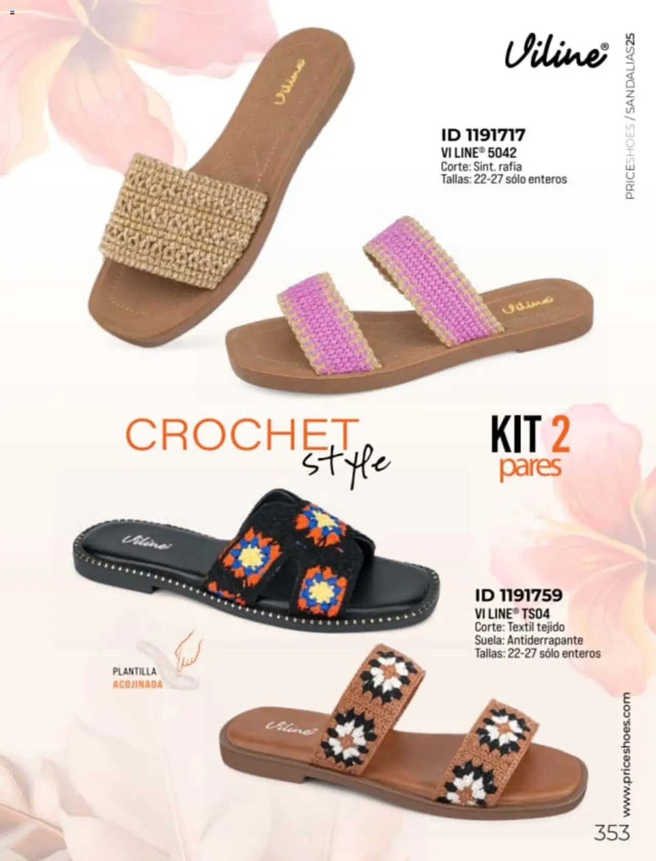 Nuevas ofertas de Price Shoes válidas en toda la República Mexicana desde el 27.01.2025. ¡Encuentra las mejores ofertas en Price Shoes catálogo Sandalias! | Página: 353