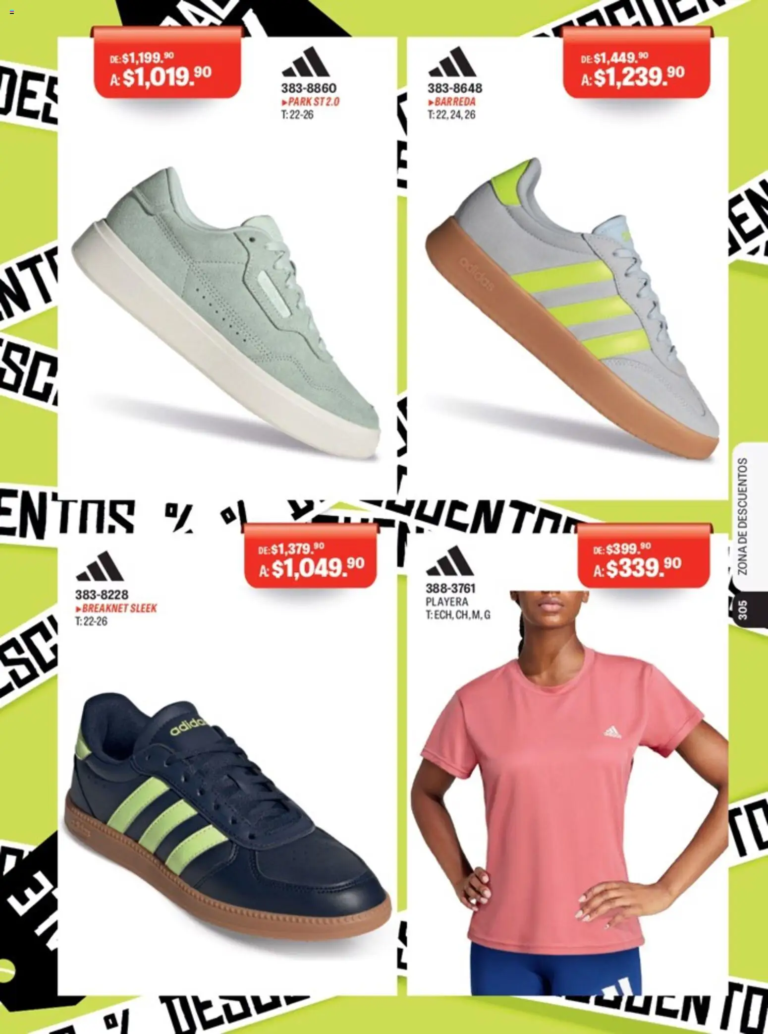 Nuevas ofertas de Andrea válidas en toda la República Mexicana desde el 15.04.2026. ¡Encuentra las mejores ofertas en Andrea catálogo Lo mejor en marcas! | Página: 255 | Productos: Playera