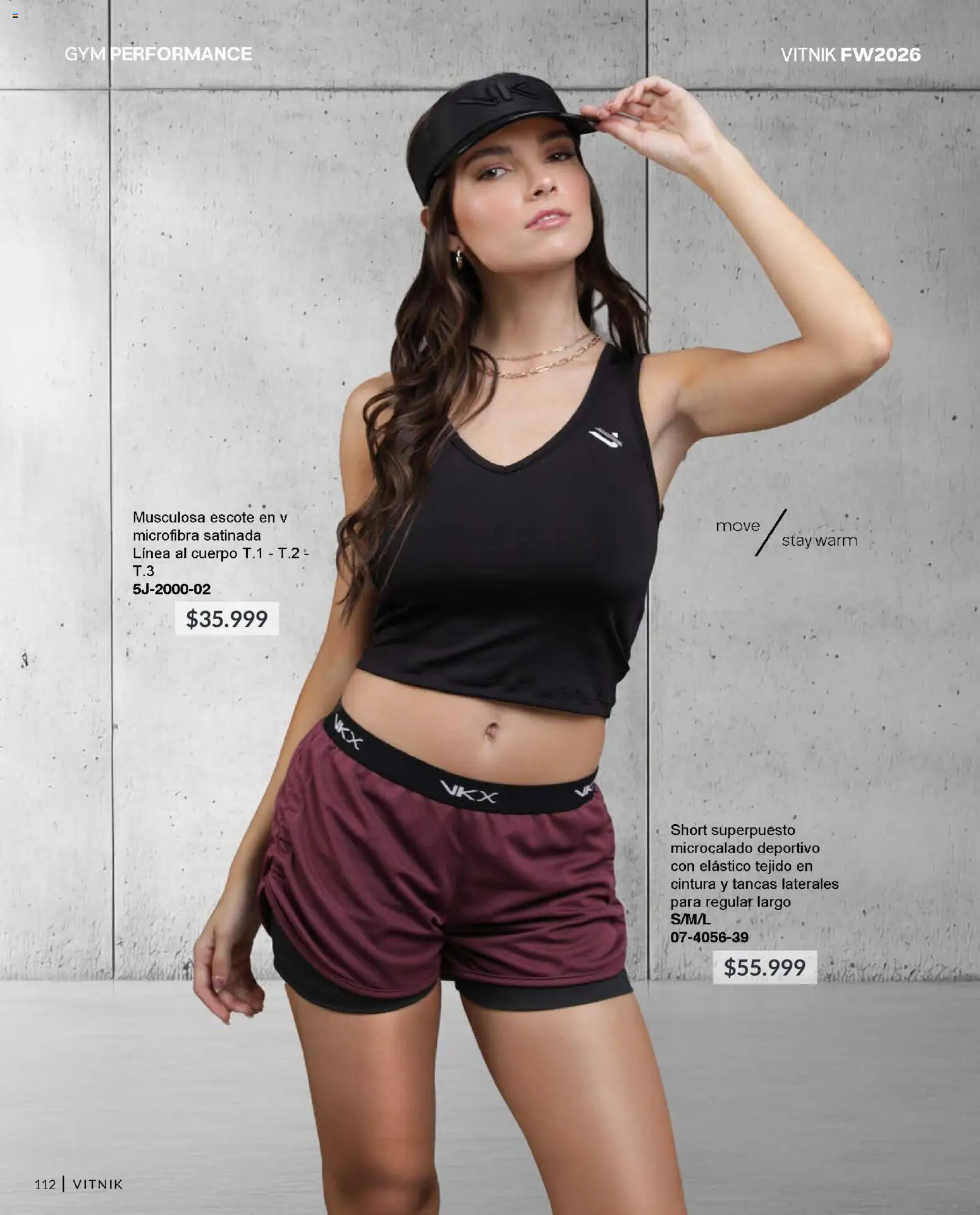 Vitnik - Catálogo │ válido desde el 24.02.2026 | Página: 112 | Productos: Short, Musculosa