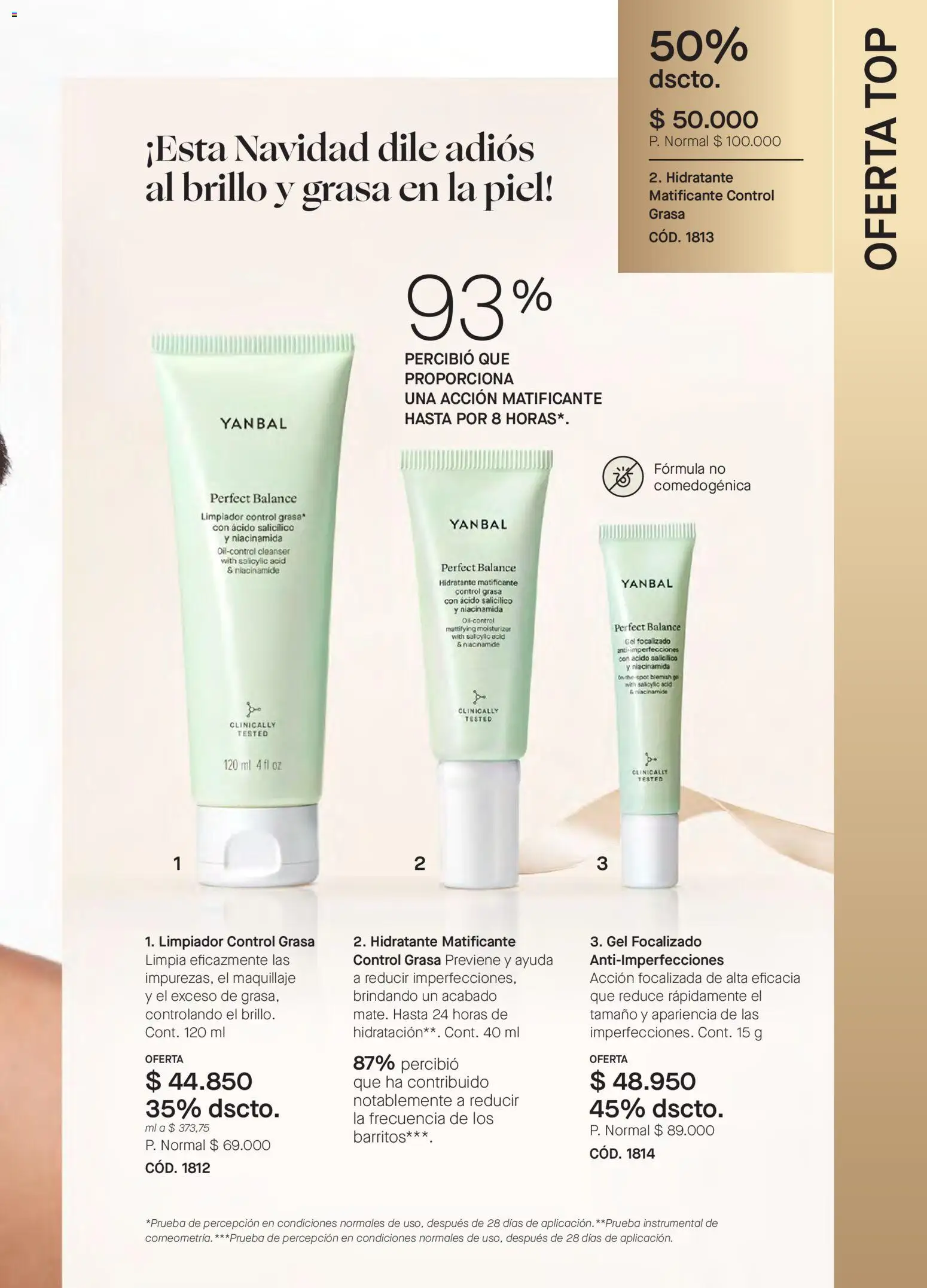 Yanbal revista - valida desde el 08.11.2025 | Página: 93 | Productos: Brillo, Limpiador, Top, Maquillaje