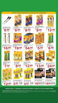 GIGA Atacado - Ofertas Voltas às Aulas - Pré-Visualização do folheto da loja GIGA Atacado, válido de 19.01.2026 | Página: 2 | Produtos: Caneta, Quadro, Borracha, Quadro branco