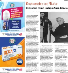 Nuevas ofertas de Farmacias Similares válidas en toda la República Mexicana desde el 01.07.2025. ¡Encuentra las mejores ofertas en Farmacias Similares catálogo! | Página: 14 | Productos: Chamarra, Aceite, Vino, Reloj