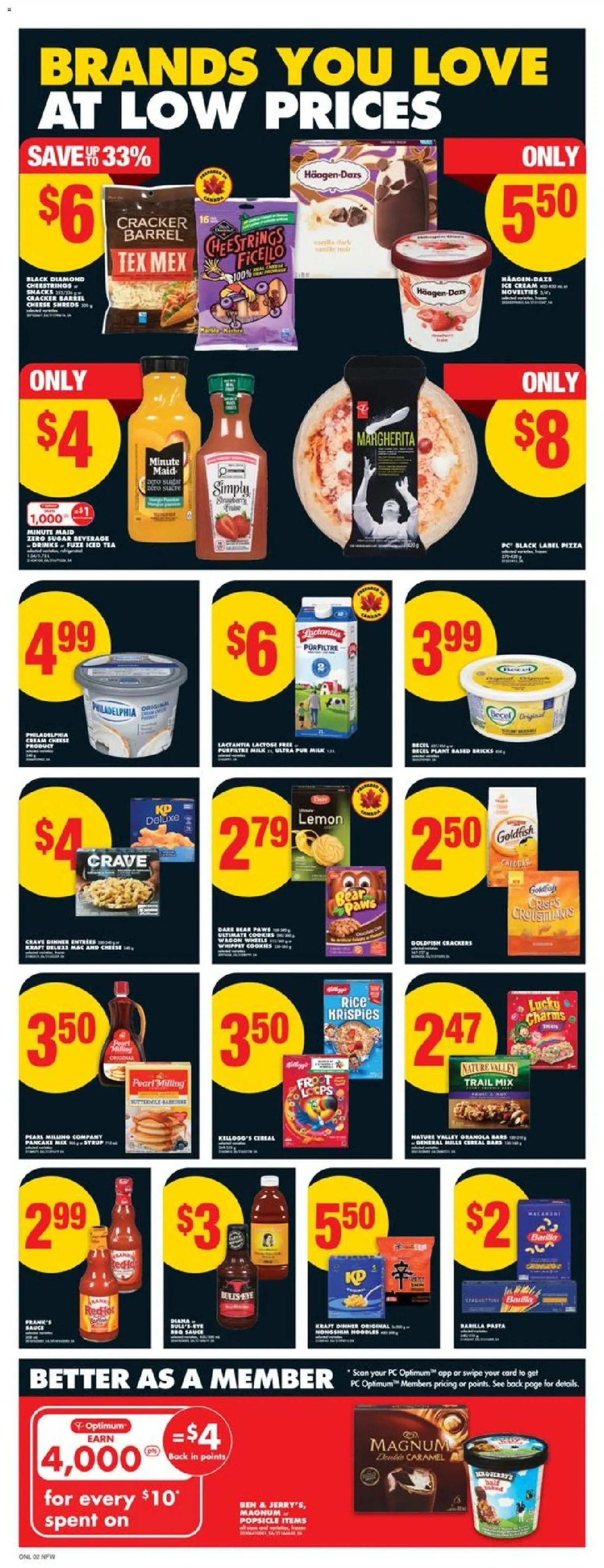 No Frills flyer valid from 13.11.2025 | Page: 6 | Products: Noodles, Cream, Cookies, PC