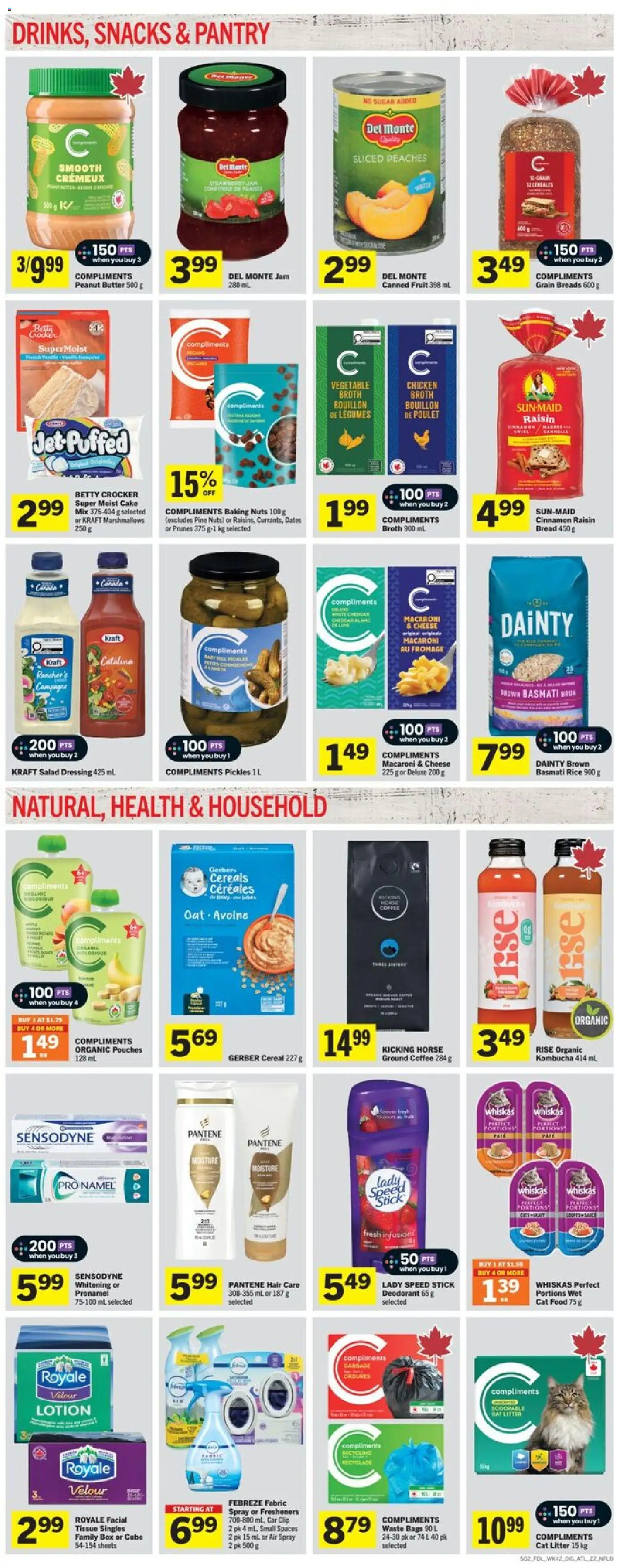 Foodland flyer valid from 12.02.2026 | Page: 6 | Products: Rice, Cereals, Deodorant, Coffee