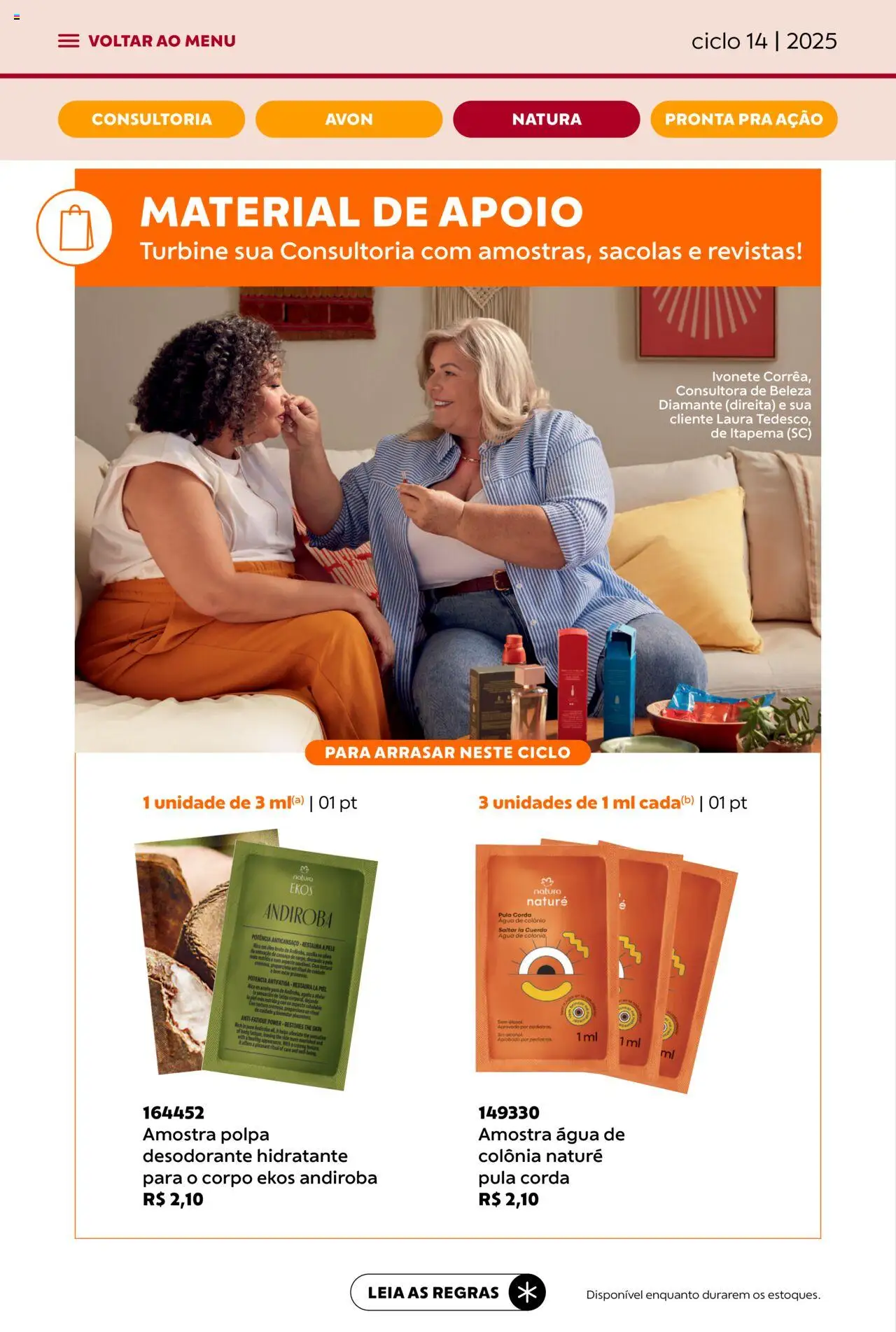 Avon Folheto - válido de 13.08.2025 | Página: 38 | Produtos: Corda, Desodorante, Body