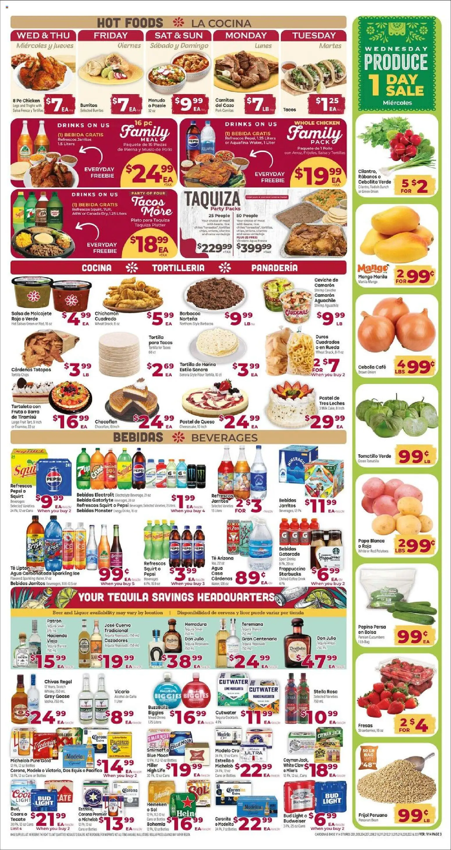 Cardenas Weekly Ad - valid from 29.04.2026 | Page: 3 | Products: Coffee, Chips, Pc, Onion