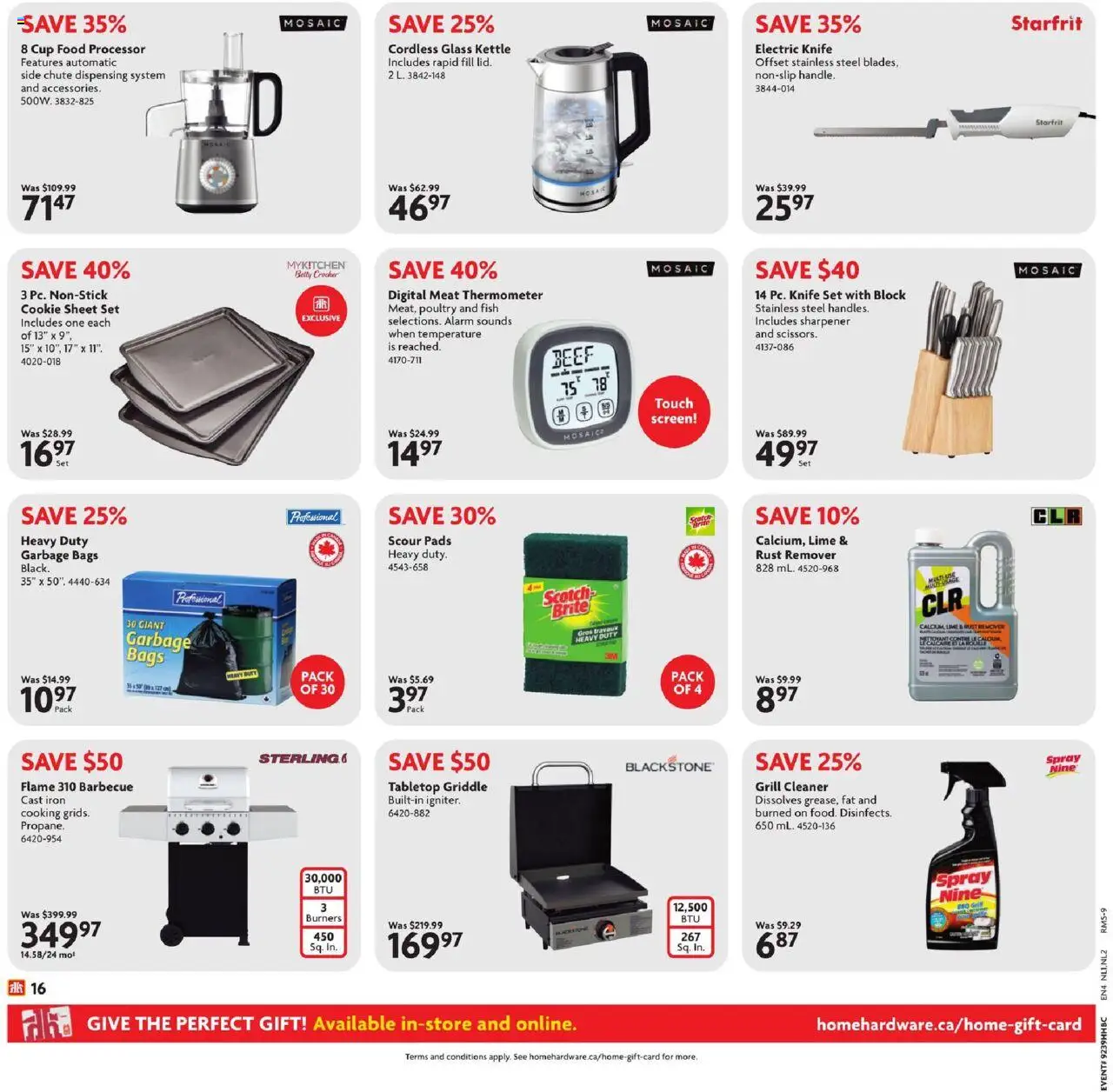 Home Hardware flyer valid from 25.09.2025 | Page: 17 | Products: Beef, Grill, Kettle, Thermometer