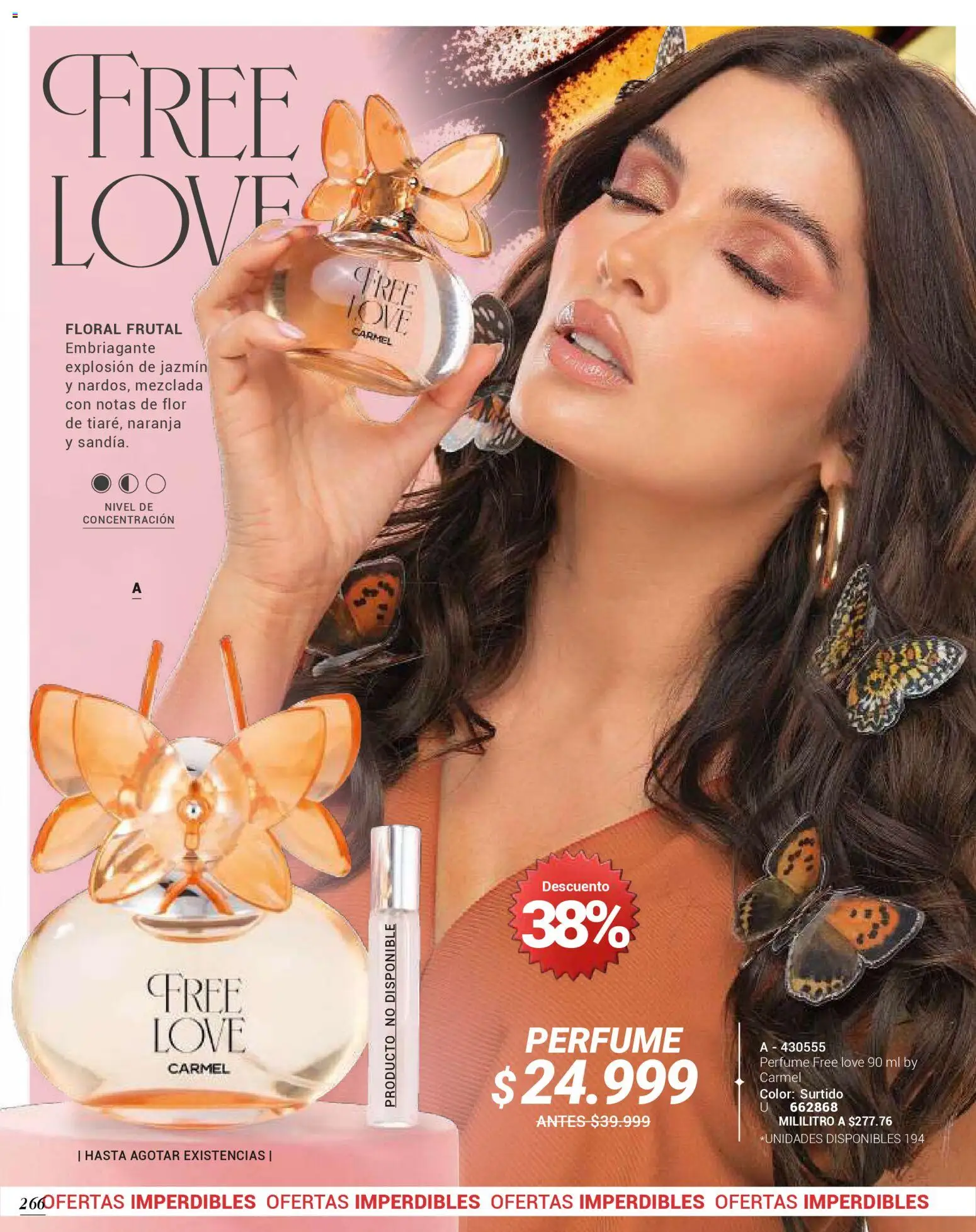 Carmel revista - valida desde el 01.03.2026 | Página: 266 | Productos: Tobillera, Perfume