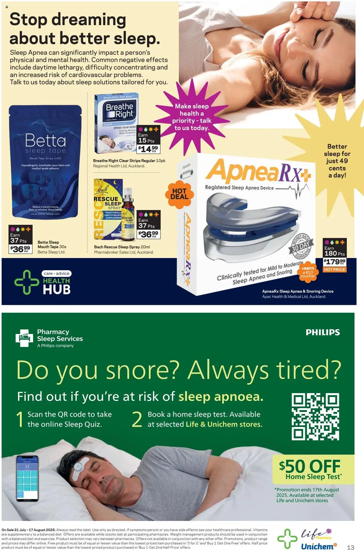Life Pharmacy catalogue from 21.07.2025 | Page: 13
