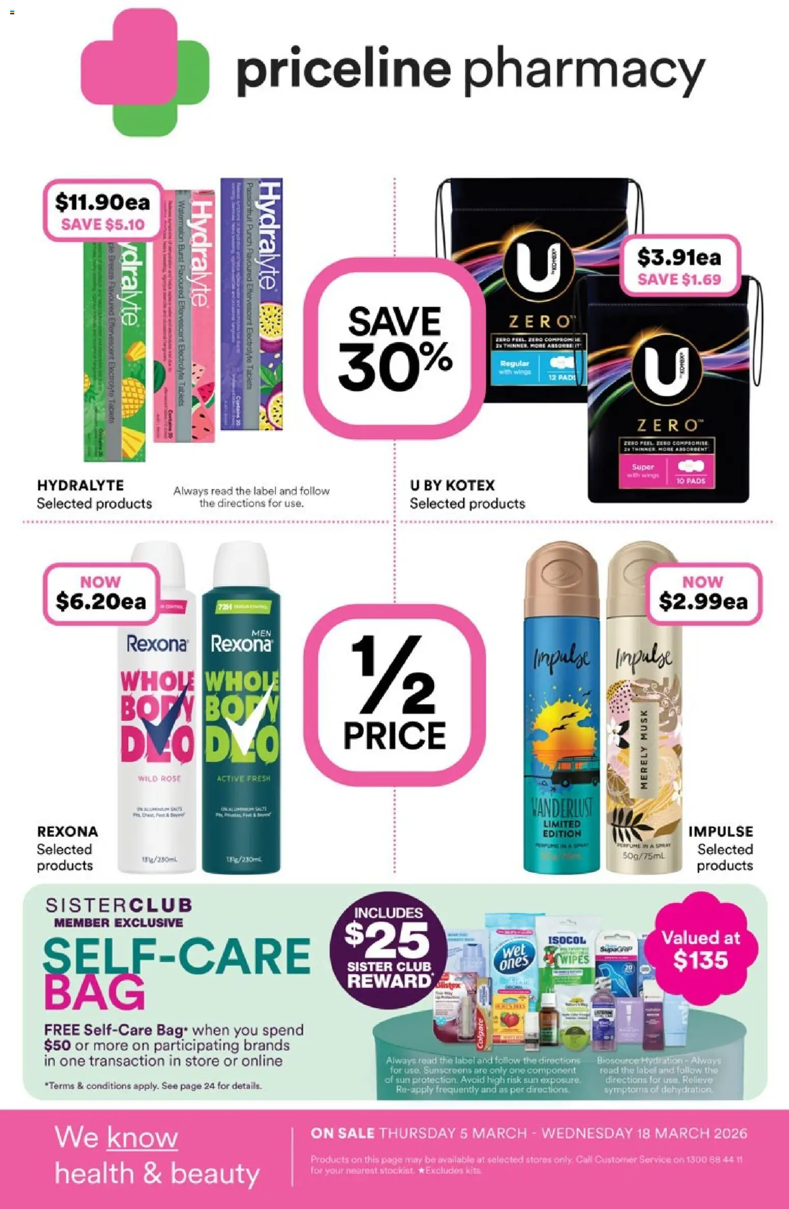 Priceline Pharmacy catalogue - valid from 05.03.2026 | Page: 32 | Products: Perfume, Passionfruit, Watermelon, Tablets