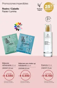 Vista previa Catálogo Natura Ciclo 16/2025 válido desde el 01.11.2025 | Página: 56 | Productos: Máscara