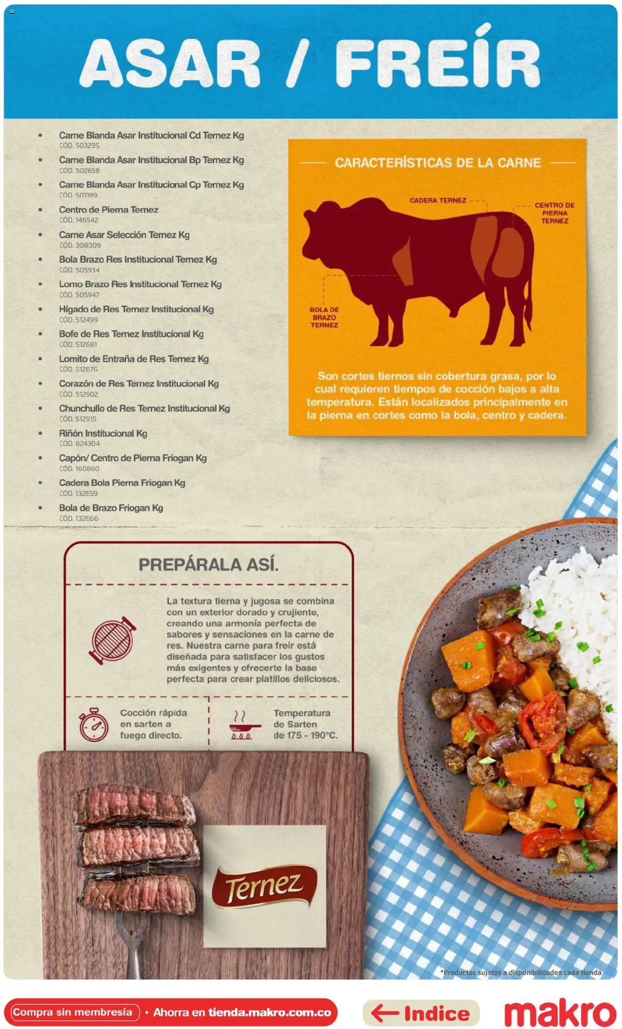 Makro revista - valida desde el 16.04.2025 | Página: 9 | Productos: Sartén, Chunchullo