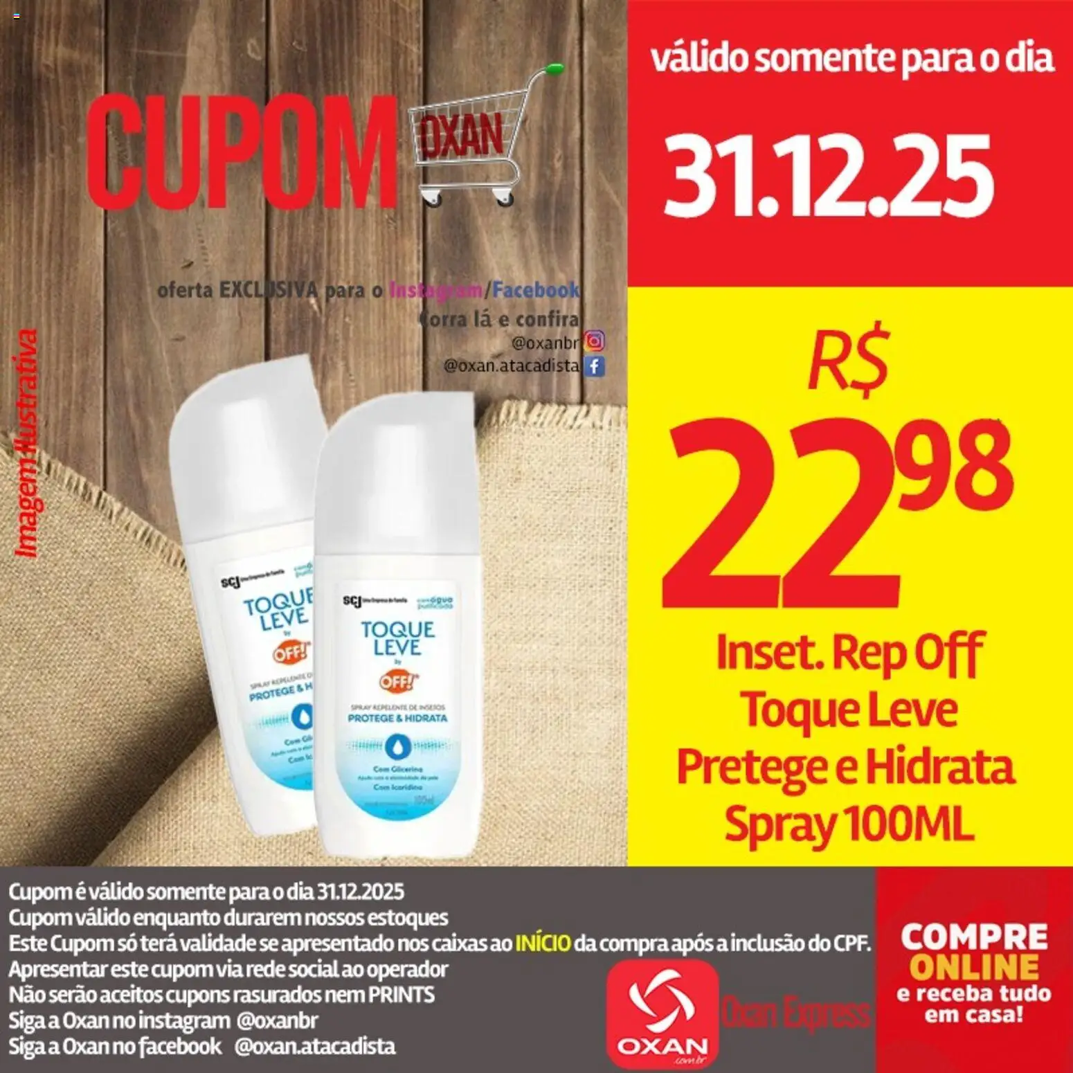 Oxan Atacadista Folheto - válido de 31.12.2025 | Página: 2 | Produtos: Repelente