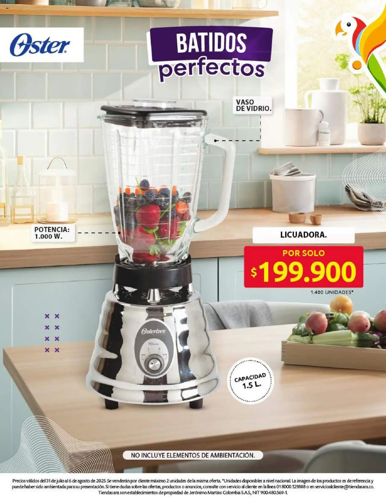 Ara revista - valida desde el 31.07.2025 | Página: 15 | Productos: Sobre