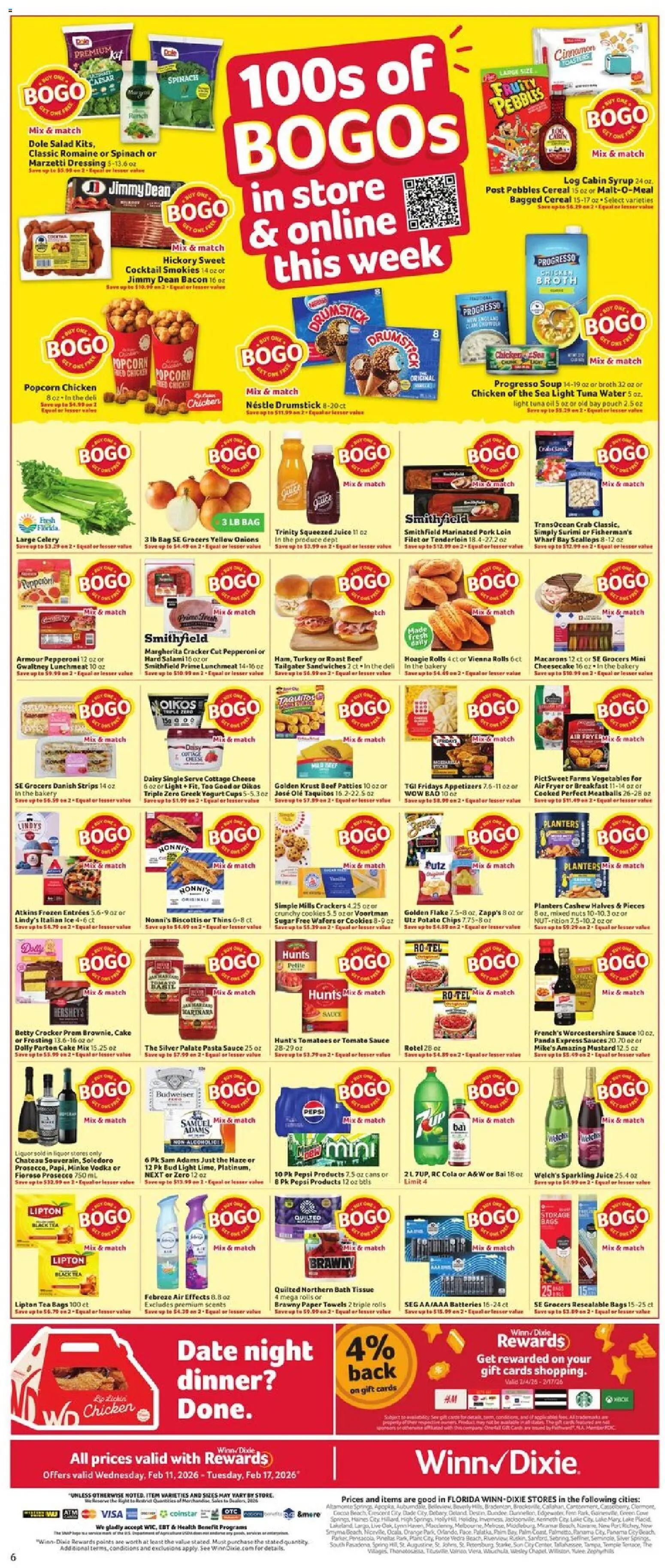 Winn Dixie Weekly Circular - FL - valid from 11.02.2026 | Page: 8