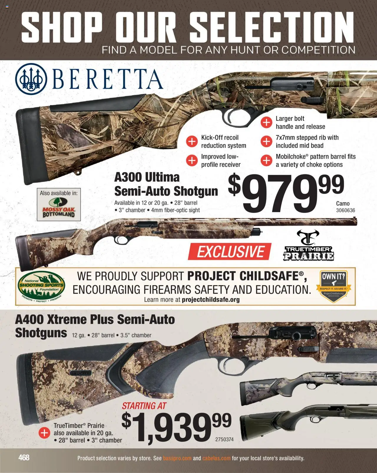 Cabela's Hunting Master 25 - valid from 11.08.2025 | Page: 468 | Products: Foundation, Shotgun, Receiver