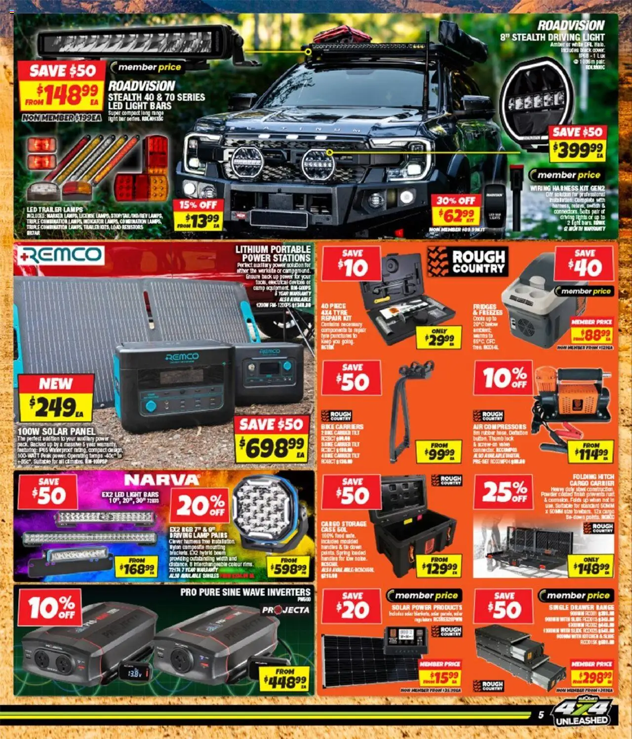 Autobarn catalogue - valid from 10.09.2025 | Page: 5 | Products: Light, Tie, Case, Portable