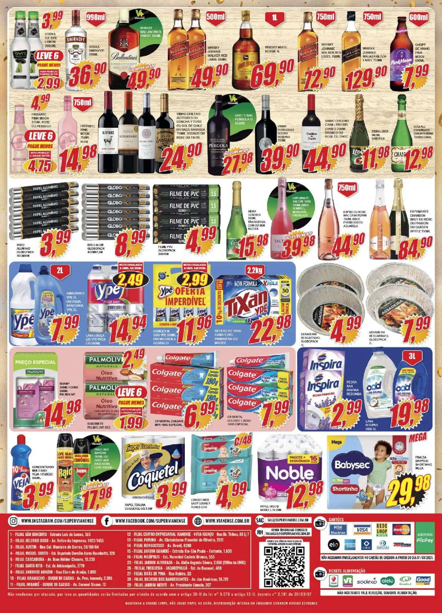 Vianense Folheto - válido de 26.12.2025 | Página: 4 | Produtos: Pedra sanitária, Papel toalha, filme de PVC, Óleo