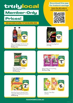Preview of Foodworks Truly Local - valid from 22.04.2026