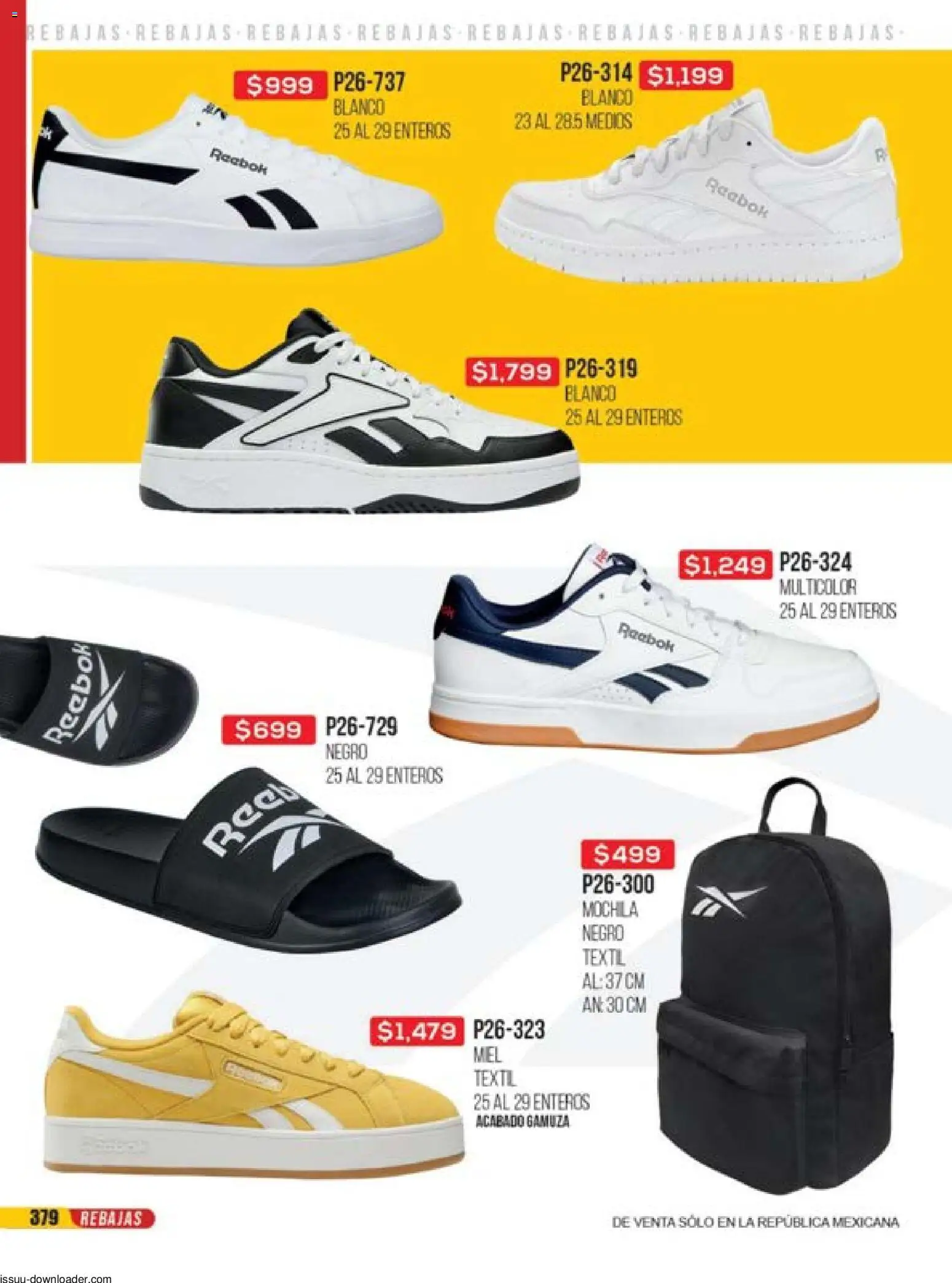 Nuevas ofertas de Cklass válidas en toda la República Mexicana desde el 31.10.2025. ¡Encuentra las mejores ofertas en Cklass catálogo Súper Rebajas Calzado! | Página: 380