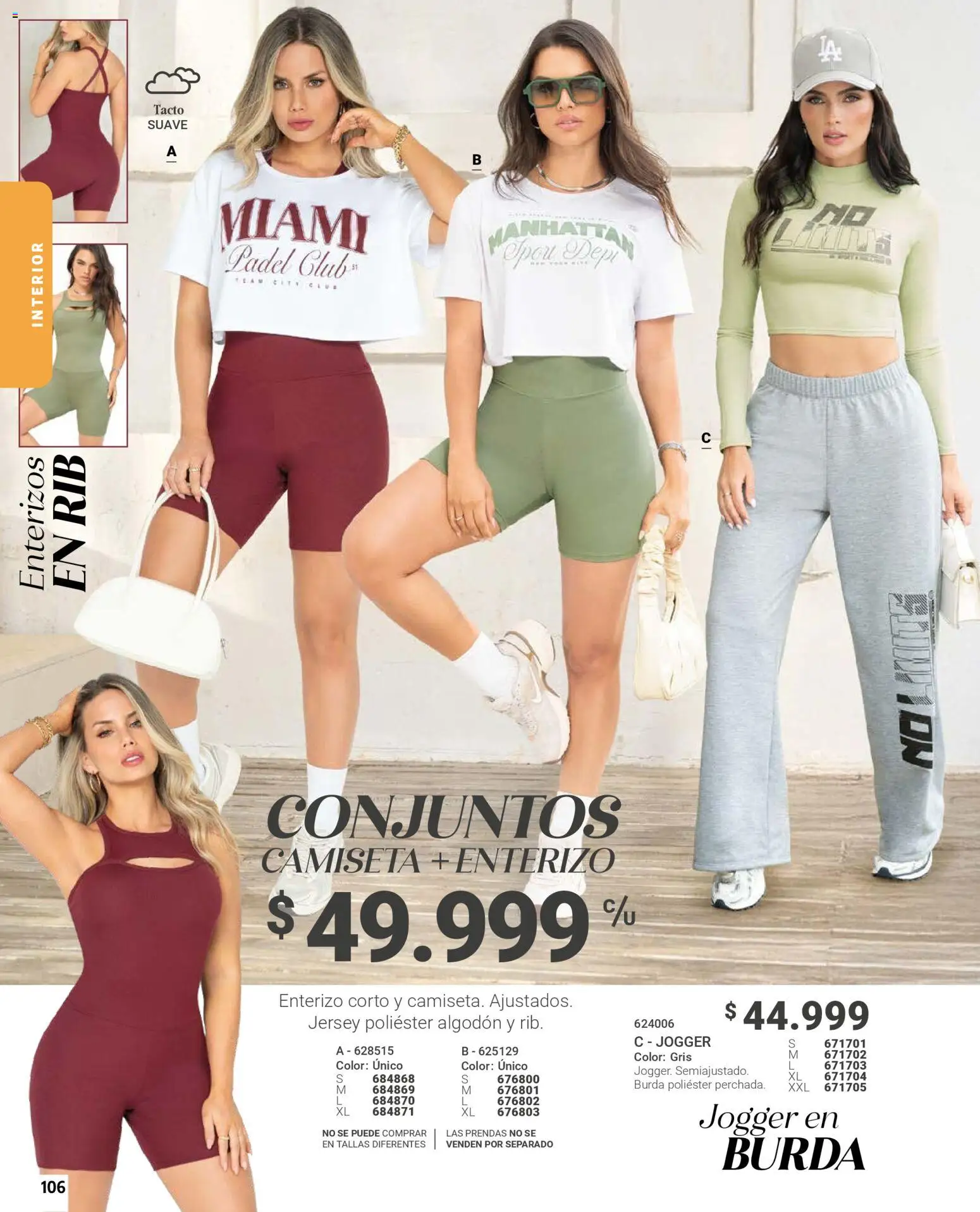 Carmel revista - valida desde el 01.02.2026 | Página: 106 | Productos: Algodón, Camiseta, Enterizo