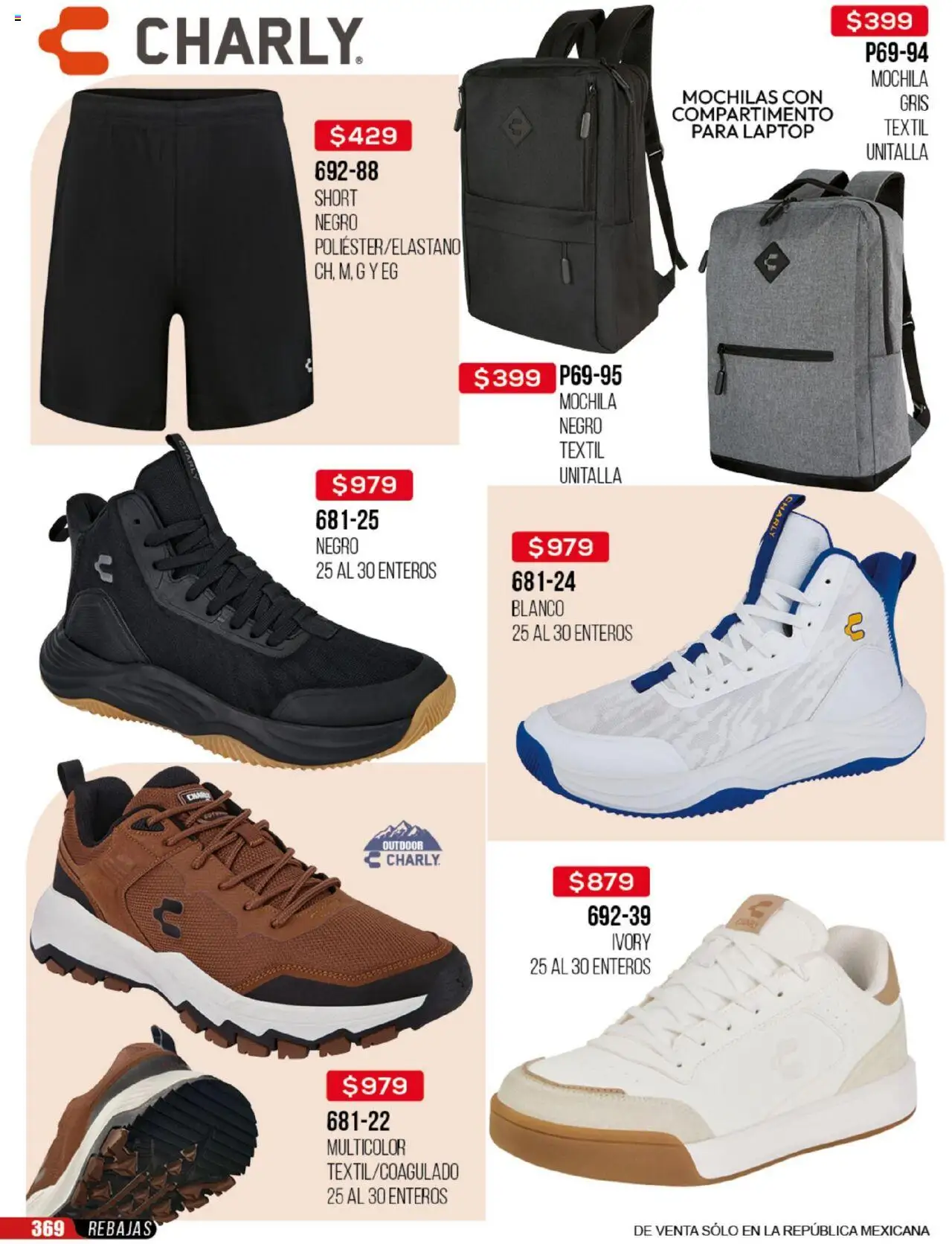 Nuevas ofertas de Cklass válidas en toda la República Mexicana desde el 30.05.2025. ¡Encuentra las mejores ofertas en Cklass catálogo Rebajas Ropa! | Página: 631 | Productos: Mochila, Short