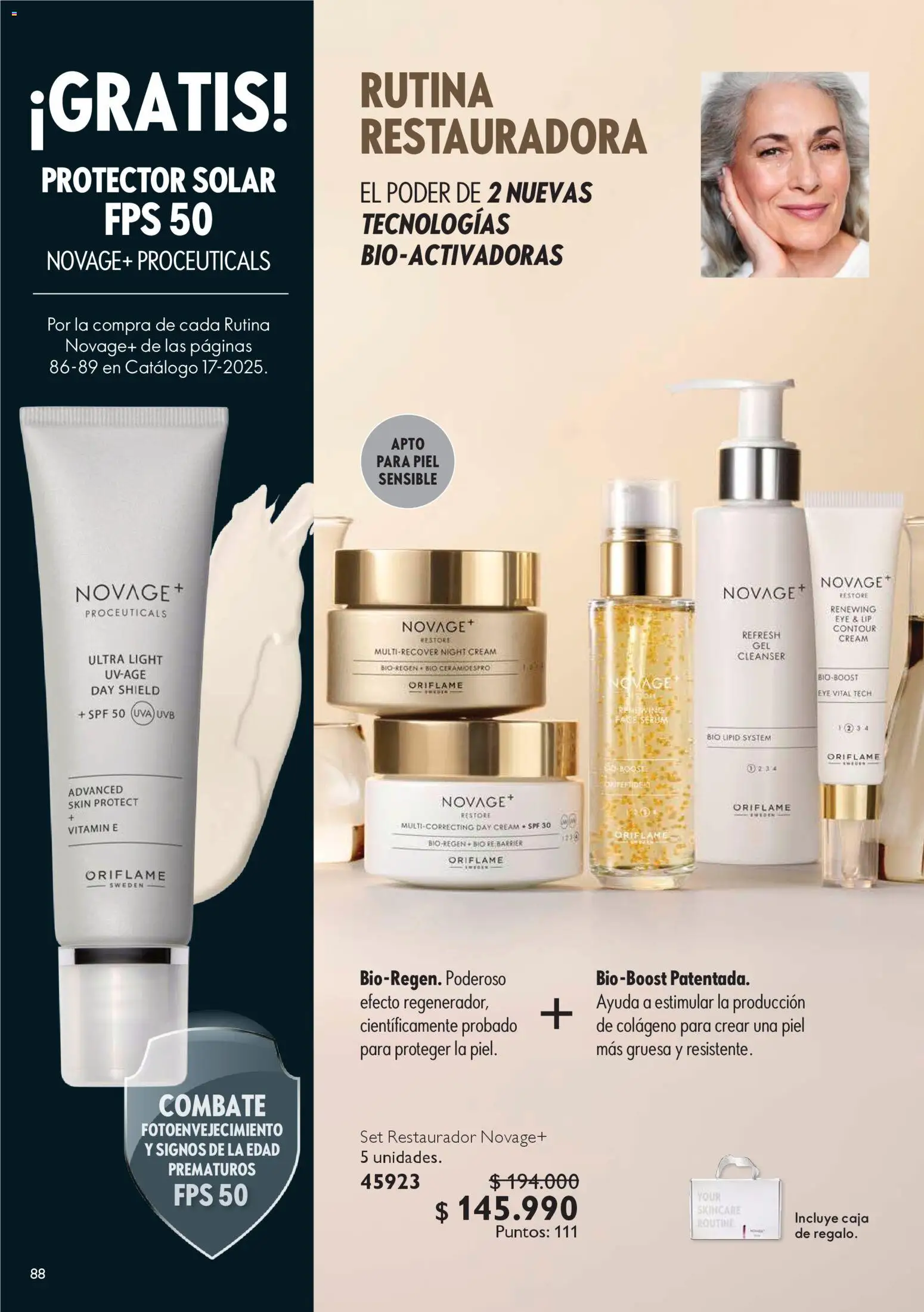 Oriflame catálogo │ válido desde el 06.12.2025 | Página: 88 | Productos: Uva, Caja, Protector solar
