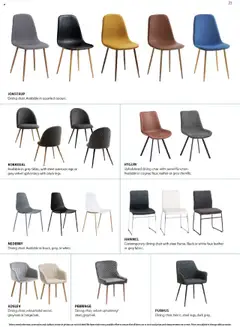 Preview of JYSK - 2025 BUSINESS TO BUSINESS CATALOGUE from shop JYSK valid from 14.08.2025 | Page: 23 | Products: Chair