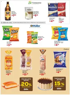Bistek Supermercados Folheto - válido de 30.07.2025 | Página: 9 | Produtos: Leite, Pão, Cerveja, Batata