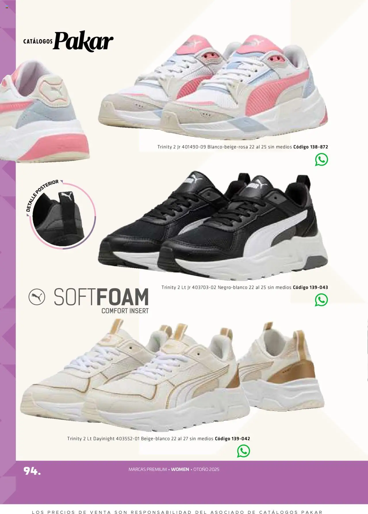 Nuevas ofertas de SC Pakar válidas en toda la República Mexicana desde el 29.08.2025. ¡Encuentra las mejores ofertas en SC Pakar - Catálogo Otoño Women! | Página: 94