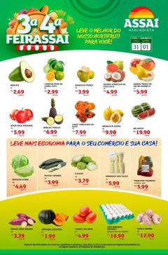 Assaí Atacadista ofertas - PR - Pré-Visualização do folheto da loja Assaí Atacadista, válido de 31.03.2026