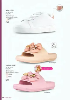 Vista previa de Ilusión catálogo Primavera, nuevo folleto de la tienda, válido en México a partir del 01.03.2026 | Página: 292 | Productos: Tenis, Zapatos