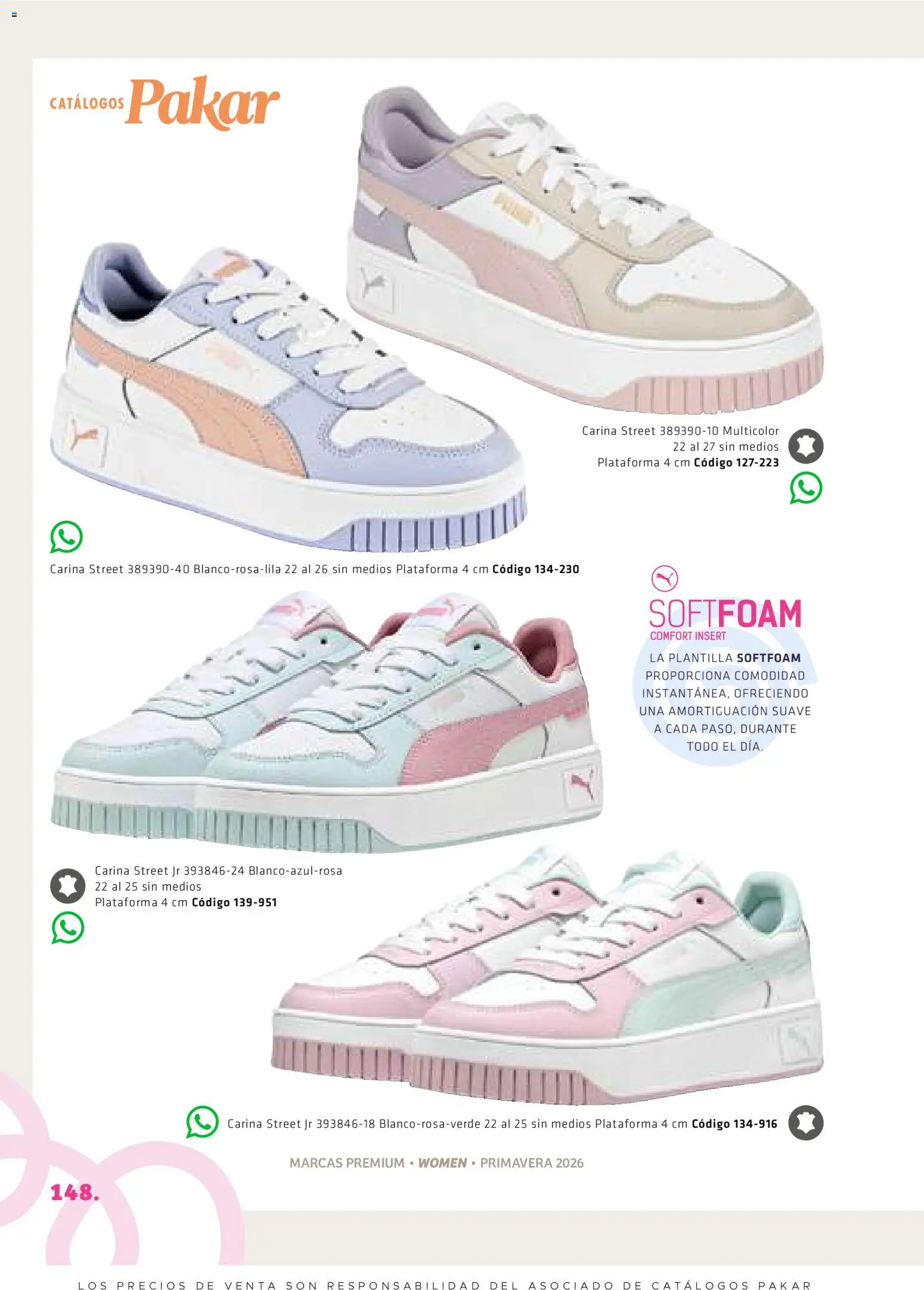 Nuevas ofertas de SC Pakar válidas en toda la República Mexicana desde el 27.02.2026. ¡Encuentra las mejores ofertas en SC Pakar catálogo Premium Women! | Página: 148