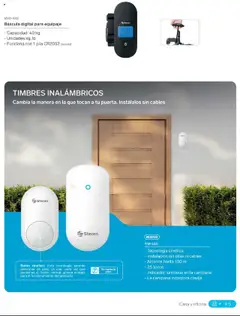 Vista previa de Steren catálogo, nuevo folleto de la tienda, válido en México a partir del 01.01.2025 | Página: 113 | Productos: Báscula digital, Pila, Campana, Pilas