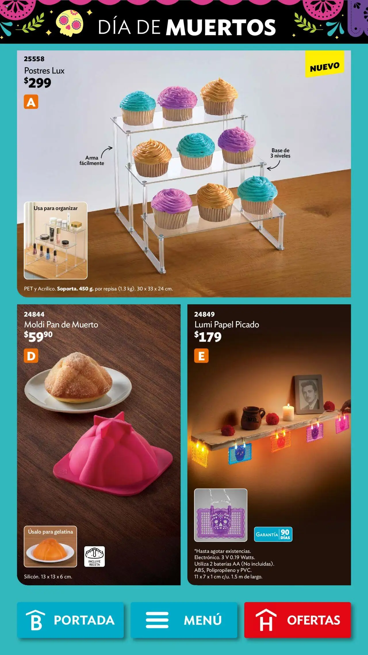 Nuevas ofertas de Betterware válidas en toda la República Mexicana desde el 29.09.2025. ¡Encuentra las mejores ofertas en Betterware - Campaña 10 2025! | Página: 116 | Productos: Gelatina, Repisa, Pan