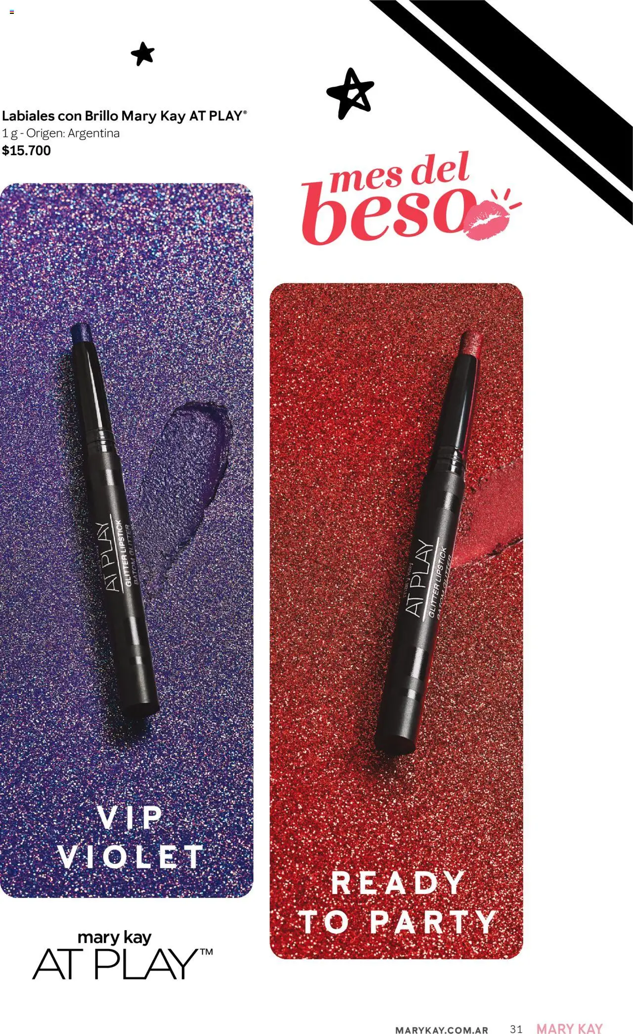 Mary Kay catálogo │ válido desde el 04.04.2025 | Página: 31 | Productos: Brillo, Glitter