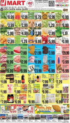 Preview of Hmart weekly ads valid from 16.01.2026