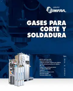 Vista previa de Infra - Catálogo Gases para corte y soldadura , nuevo folleto de la tienda, válido en México a partir del 22.09.2025